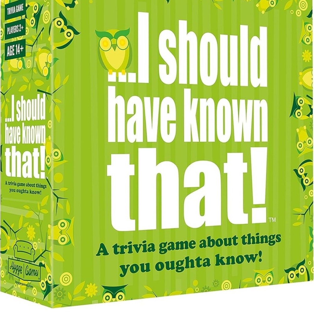 I Should Have Known That! Trivia Game - Green